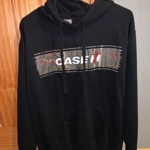Case International Black Hoodie: size medium